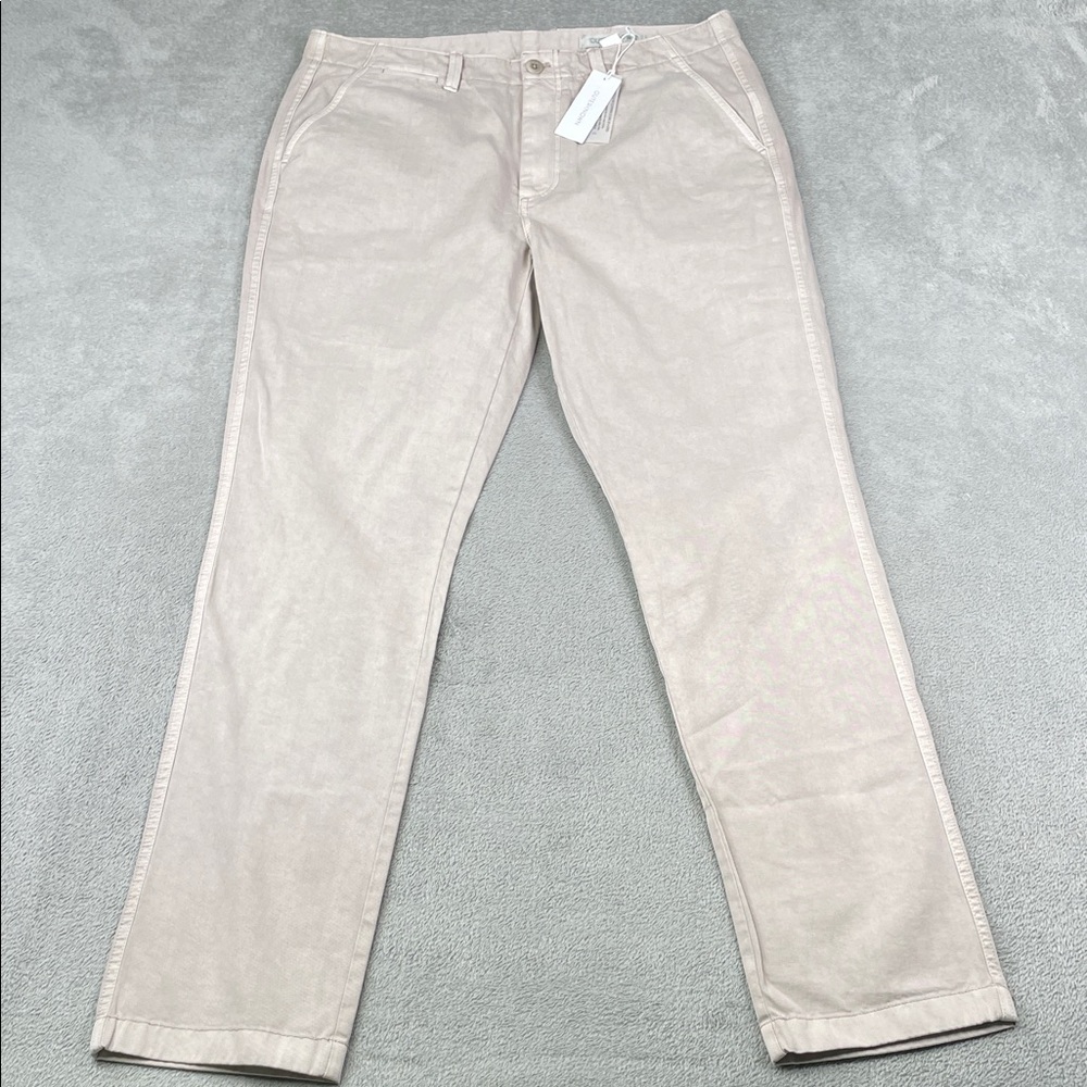 NEW Outerknown 33x32 Men's Khaki Nomad Chino Pants